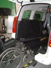 Location véhicule pour le transport d'une personne en fauteuil roulant