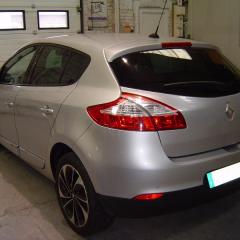 Cercle accélérateur sur Renault Mégane