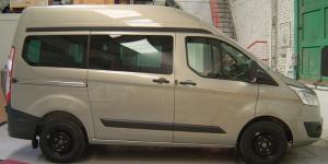 Ford Transit Custom: transport d'une personne en fauteuil roulant Ford Transit Custom: transport d'une personne en fauteuil roulant